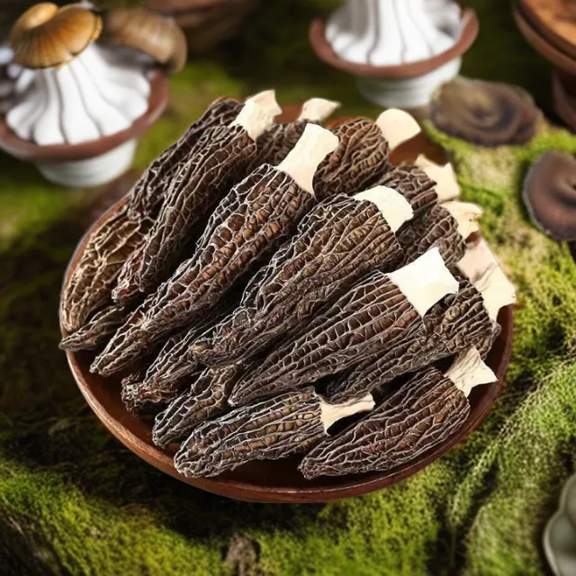美味产地鲜美精选头茬精品羊肚菌煲汤肉厚饱满干货食用菌菇