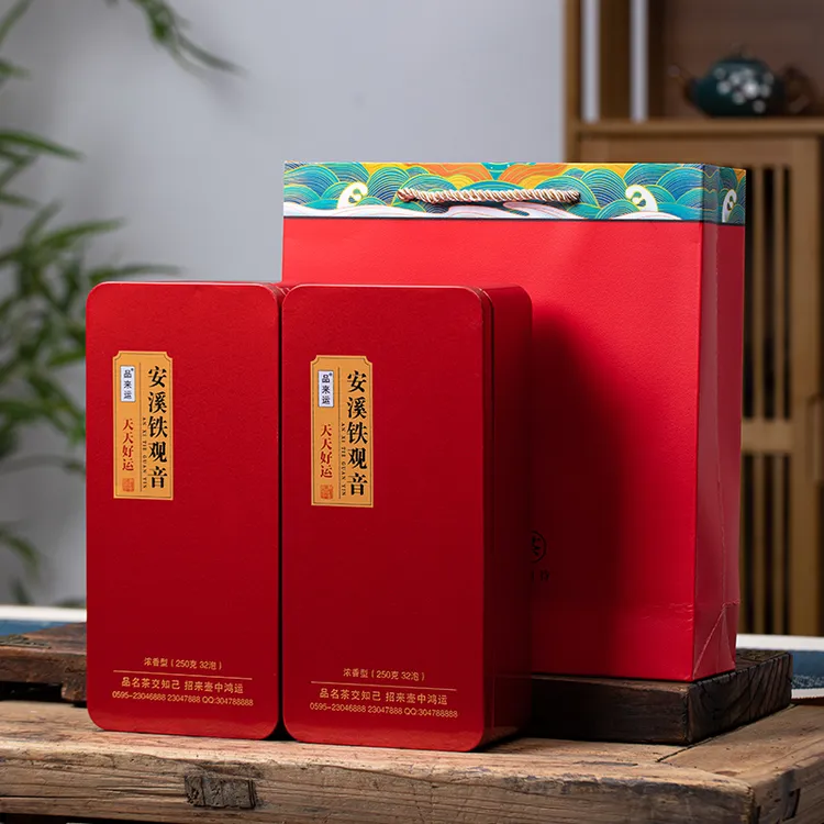盒装新茶制作特级传统安溪铁观音兰花香浓香型好茶乌龙茶匠心高山