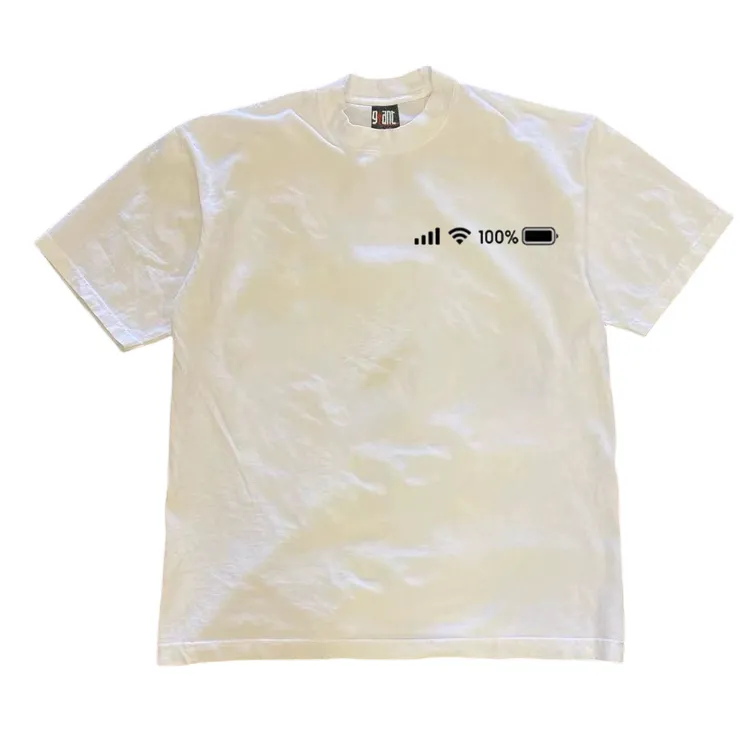 夏季男子纯棉吸汗轻奢大方半袖圆领印花经典时尚百搭休闲男款t恤