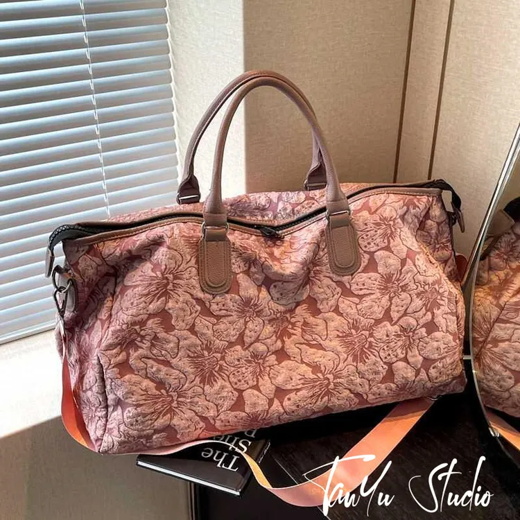 探屿出门旅行包超大容量轻便出差旅游手提包装衣服学生住校行李包