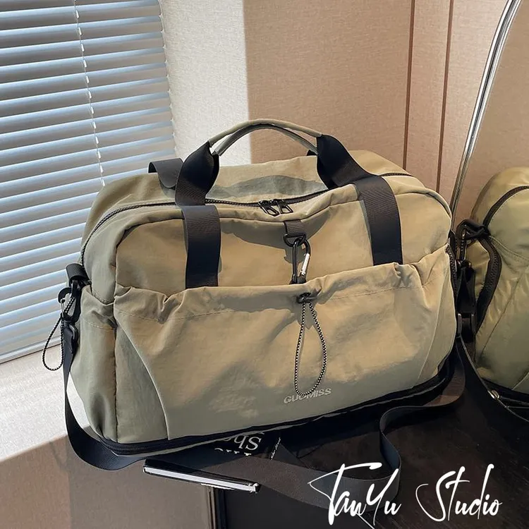 探屿2025新款短途旅行包大容量干湿分离运动健身包待产收纳行李包