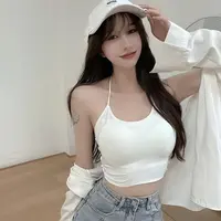 (美琳)夏季弹力修身百搭绑带美背无钢圈挂脖