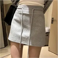 【特价 清货】现货!当天发 抽绳包臀裙防走光纯欲中腰纯显瘦半身裙