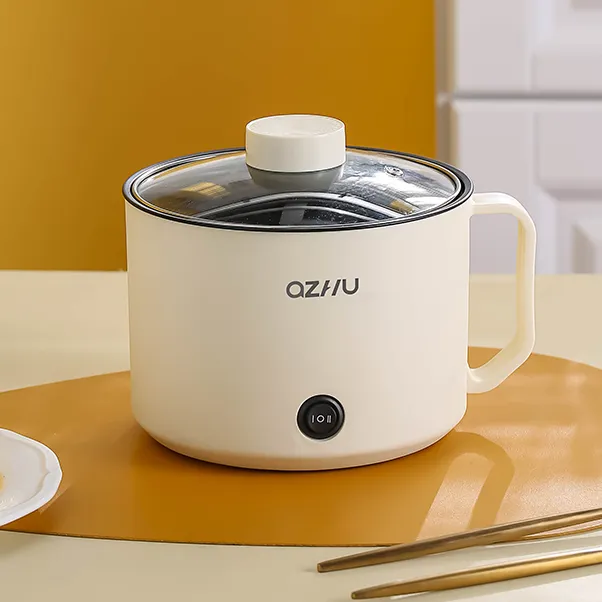 电煮锅电锅多功能宿舍学生锅小型火锅便携煮面锅不粘专用电热锅