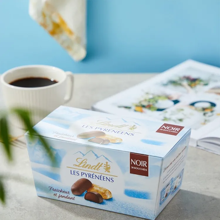 瑞士莲冰山雪融夹心巧克力牛奶黑巧24粒圣诞节礼物网红巧克力零食