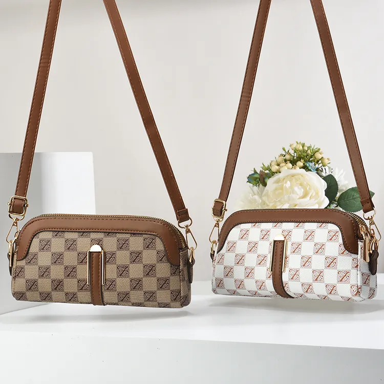 【夏季焕新专属】2025新款百搭手机包多隔层小包包手拿包单肩斜挎包