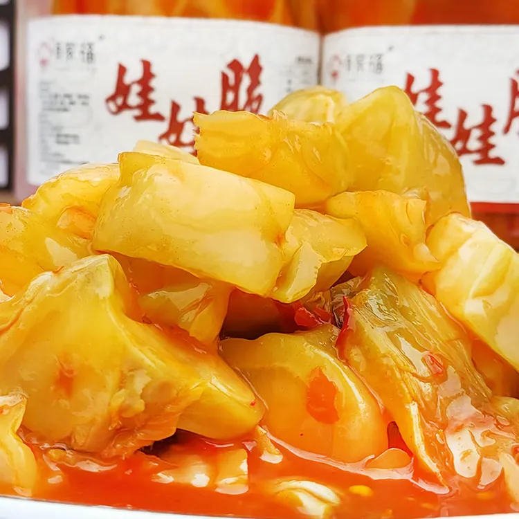 甬家福酒店成品凉菜开胃即食素菜泡菜农家娃娃菜酱菜罐装特产小菜
