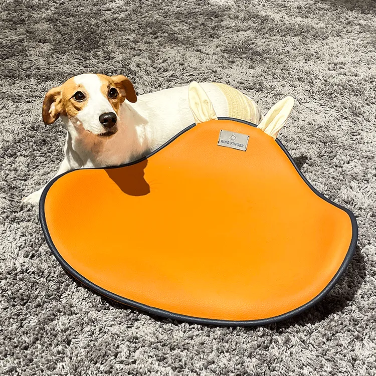 ‘丽贝卡2色“宠物窝”猫狗耐抓皮防咬通体实木通用人宠家居高档