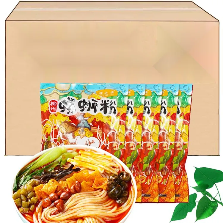 螺之源螺蛳粉美味螺丝粉狮元元会广西柳州特产老牌正宗一箱旗笋1g