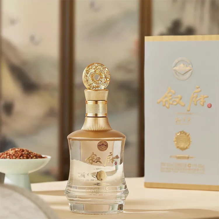 叙府53优纪念酒 浓香型白酒 固态法白酒 整箱装52度500ml*6