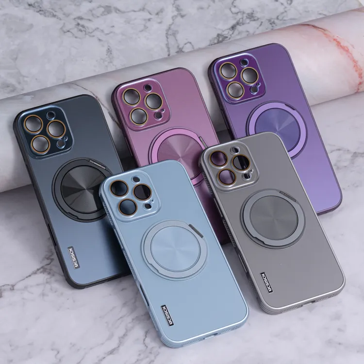 旋转支架壳适用苹果iphone16pro镜头全包磁吸壳散热华为小米荣耀