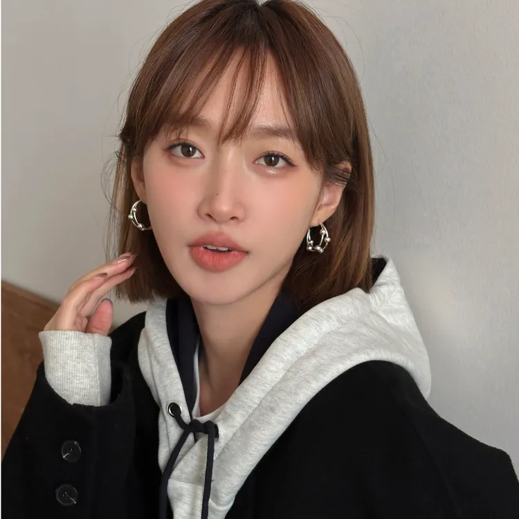 合金耳饰 圈圈耳环新款爆款高级感小众冷淡风耳饰耳圈银针耳钉女