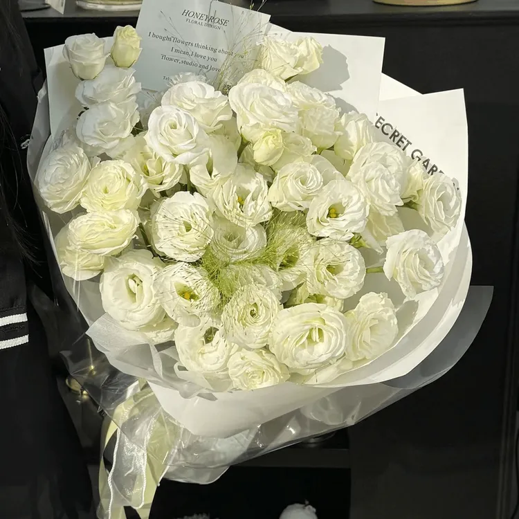 〖全国同城配送〗洋桔梗同城团购小花束玫瑰城配送女友闺蜜鲜花同