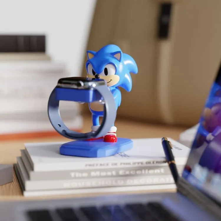 创意超音鼠手表架表托手表台收纳托盘个性手表展示架卡通手表支架