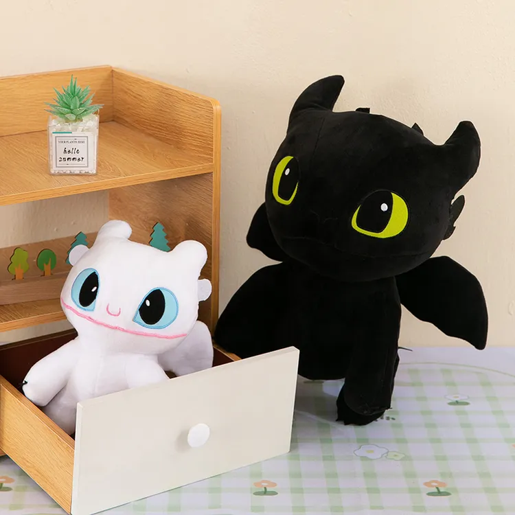 网红坐款无牙仔驯龙高手电影玩偶周边毛绒玩具公仔儿童礼物情侣礼