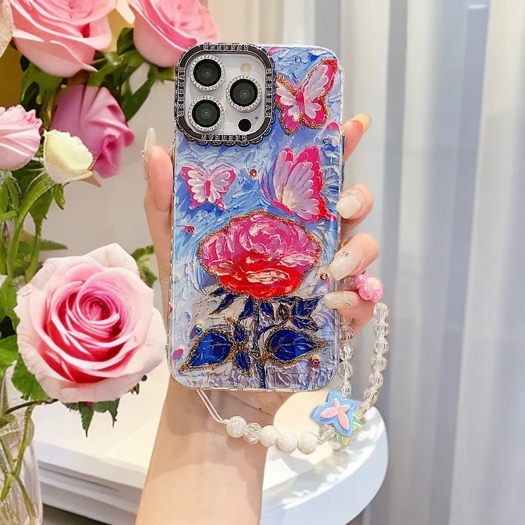 手机壳热销榜适用苹果手机壳玫瑰中国风创意高级女款个性防摔可爱