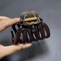 L165/L305夕洛蜘蛛6.5-9.2cm大抓夹大发量时尚气质盘发夹头饰发饰