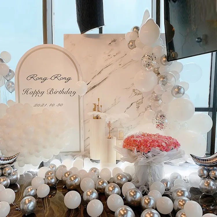 18岁成人礼生日布置男士女友派对氛围场景装饰30岁生日背景墙kt板