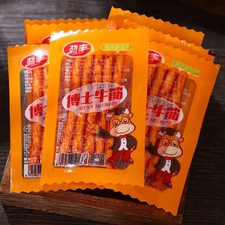 劲丰博士牛筋辣条麻辣8090后儿时怀旧豆筋零食小食品面筋小吃