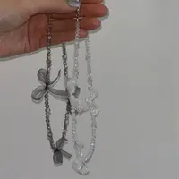 非金属仿珍珠项链 【韩亿慧】ins轻奢甜美设计感小众坠链气质时尚韩