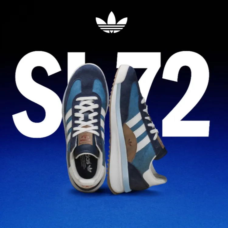 Adidas/阿迪三叶草SL 72王安宇同款经典复古运动鞋「T头鞋」JI2506