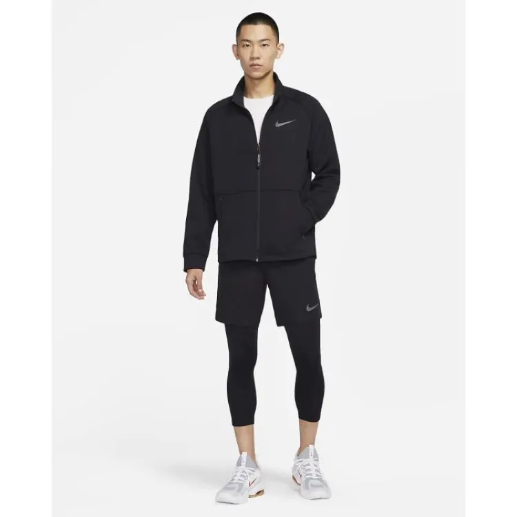 耐克Pro Therma-FIT男子全长拉链开襟长袖保暖训练上衣DM5941-010