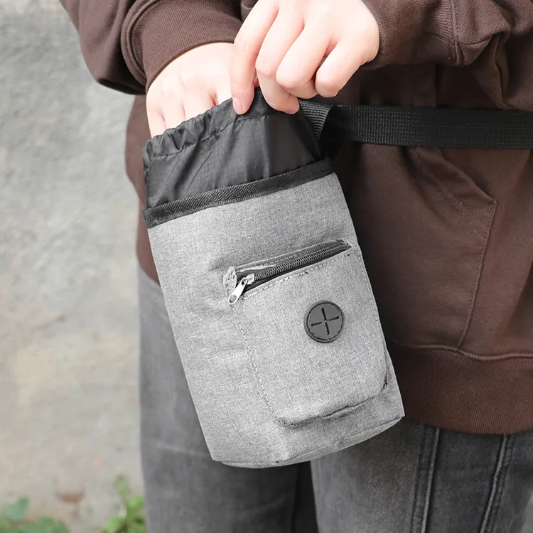 训狗腰包便携式响片犬笛奖励宠物零食袋多功能外出训练狗狗训犬包