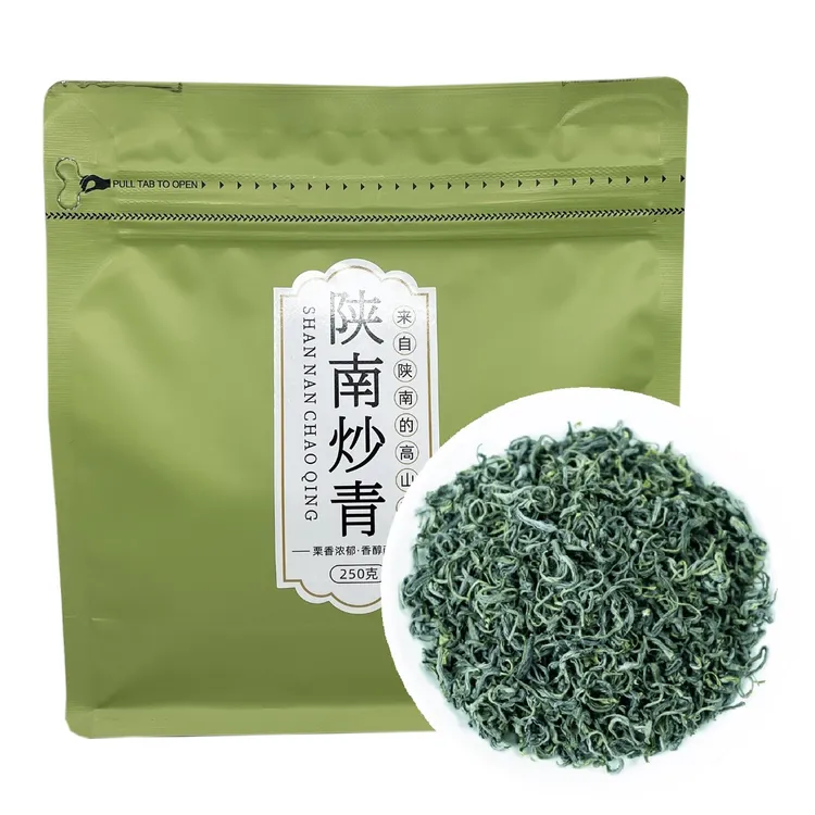 万福草25新茶平利香茶陕青绿茶口粮茶