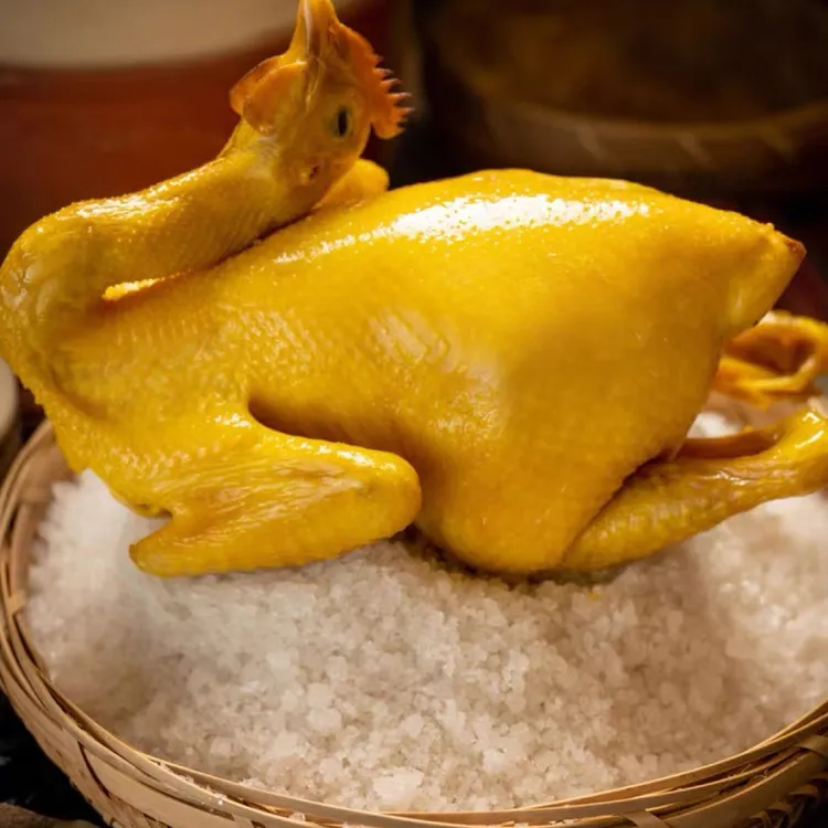 （买一送一）脆皮传统客家盐焗老鸡（1700g以上）咸香熟鸡开胃食用