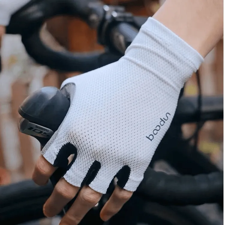 BOODUN博顿半指骑行手套女公路车夏季山地自行车减震透气单装备