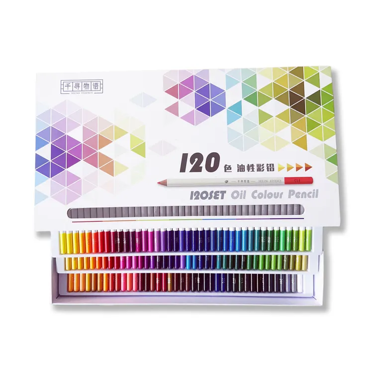 千寻物语36色彩铅笔专业绘画画画初学者白杆油性彩铅笔