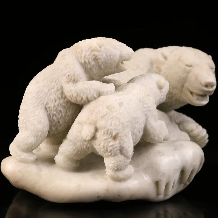 新款寿山天然老料焓红石 寒冬一霸 圆雕摆件定制收藏工艺国石礼品