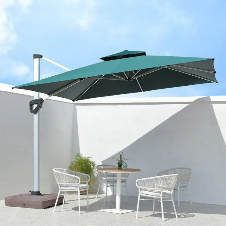 新品家用户外遮阳伞庭院罗马伞室外太阳伞摆摊花园别墅露台伞商用