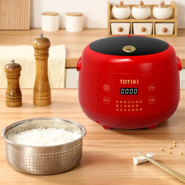 TOTIKI拓几智能3L家用电饭锅陶瓷釉多功能红色米汤分离