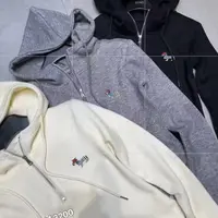 秋款韩系休闲刺绣连帽衫