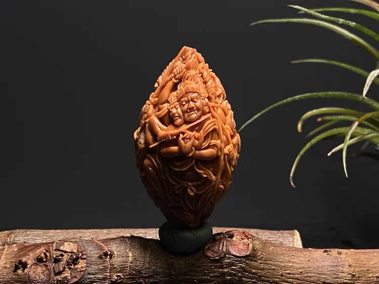 《九龙明王》满工雕