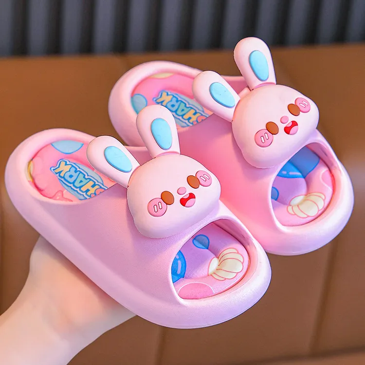 3-6岁拖儿童拖鞋女孩卡通宝宝女童夏季室内6-12岁洗澡防滑女小孩