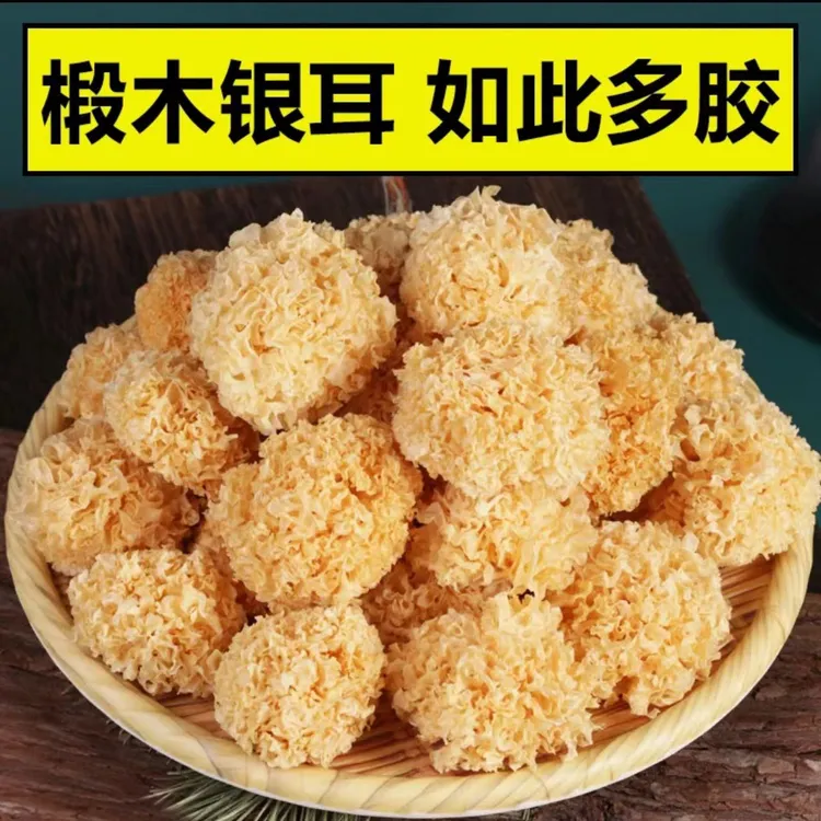 【51超值购】椴木银耳干货小银耳无硫易煮易软糯易出胶银耳羹