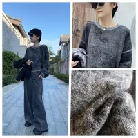 无垠海岸水溶晕染羊毛衫YM03-262-999