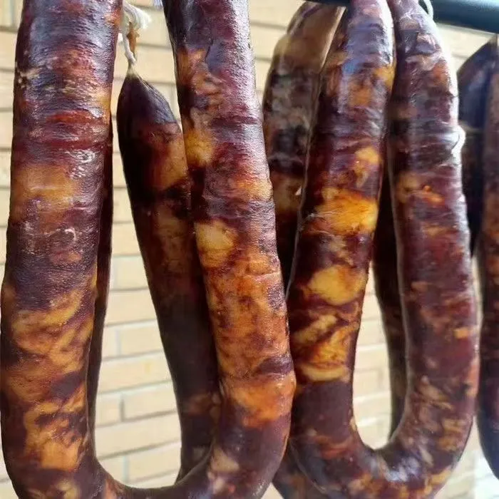 云南特产土猪肉腊香肠农家腊肠猪肉香肠麻辣五香味开胃
