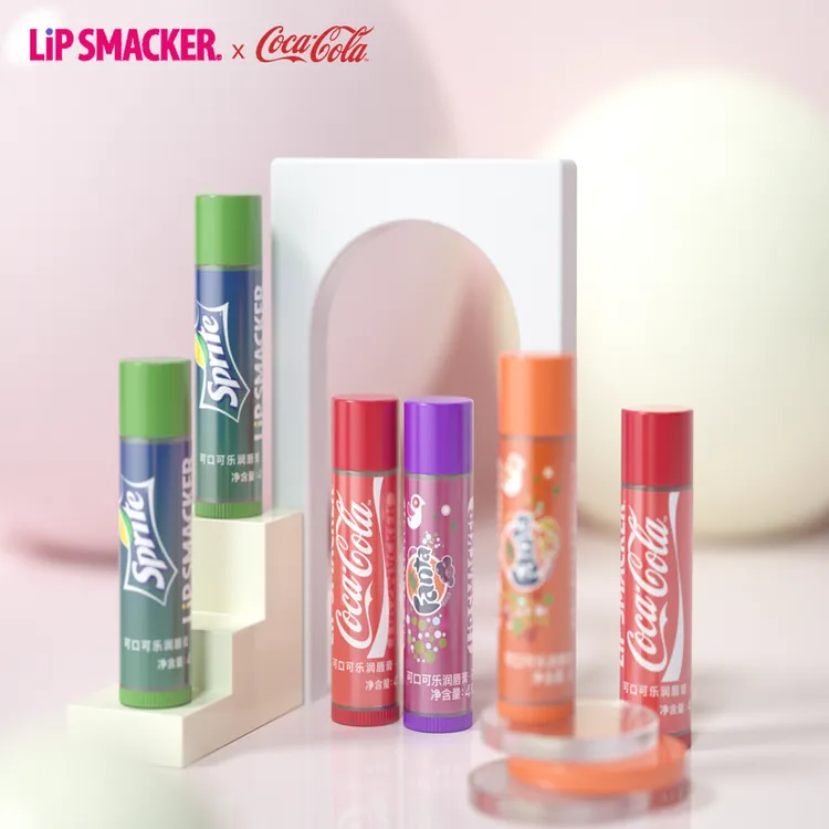 LiPSMACKER可口可乐联名润唇膏淡唇纹滋润保湿补水防干裂女生唇膏