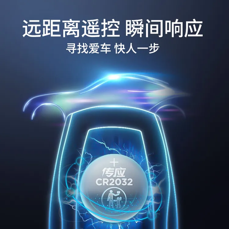 【原装电池到手三颗！送工具和教程】传应车钥匙大容量耐用汽车原装