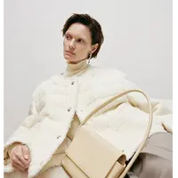 【鹅绒小香风】MM麦檬月光绵羊毛羽绒服冬季高级感外套女5EA980081