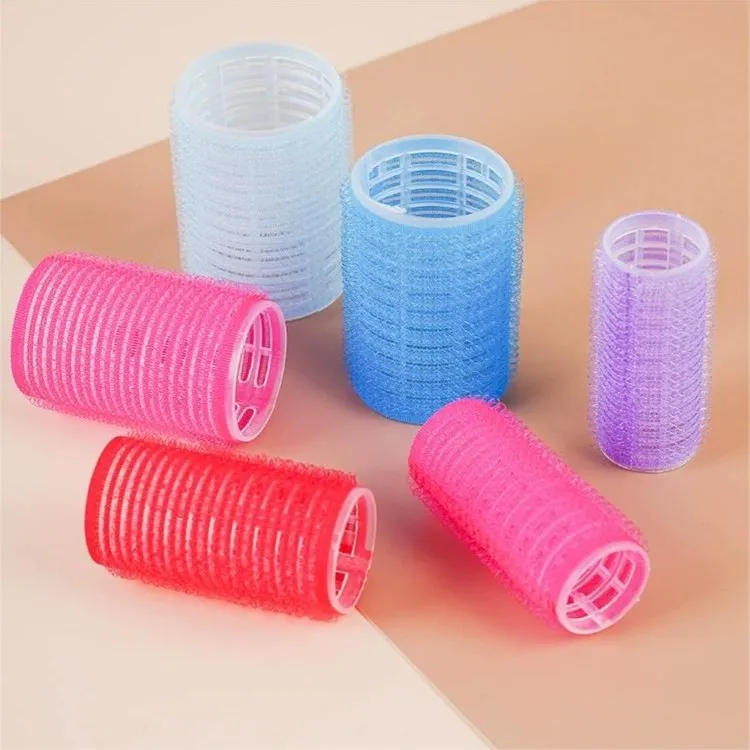 美发焗油染色杠子卷发毛毛杠塑料自粘卷发杠发廊染烫隔离垫发根杠