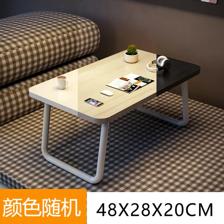 儿童学习桌宿舍飘窗桌子可折叠桌收纳方便防滑懒人电脑桌家用简易