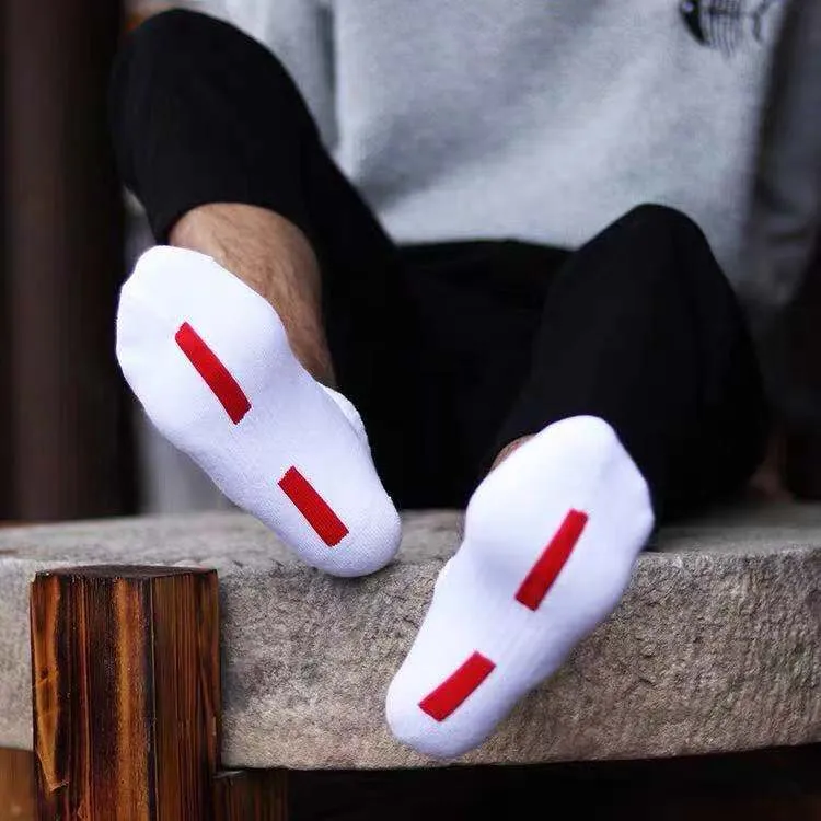 春夏网眼短袜跑步吸汗透气休闲潮流袜子ins男女短筒袜薄款学生袜