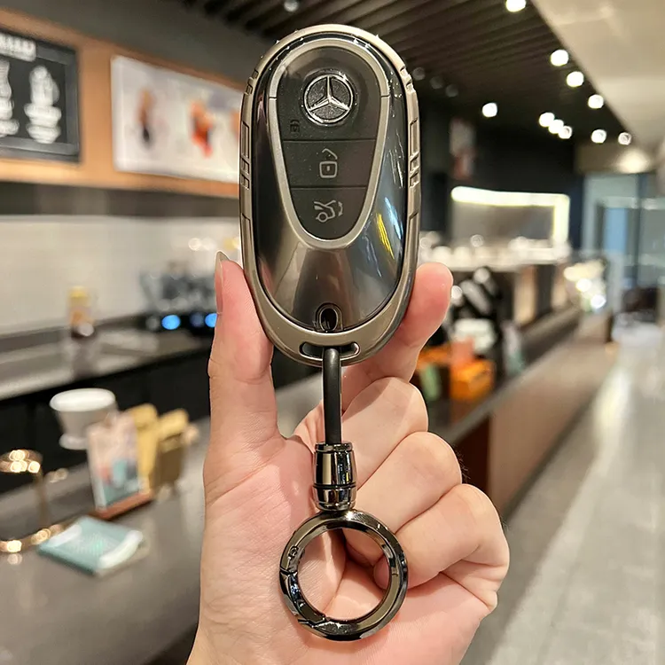 奔驰23款c260l钥匙套c级c200包s级s450l迈巴赫glc300汽车内饰壳扣