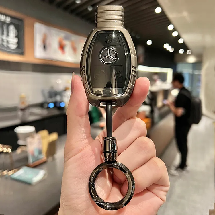 奔驰钥匙套C级c260l包a180l扣glc260男gla200车e300l威霆glk300壳