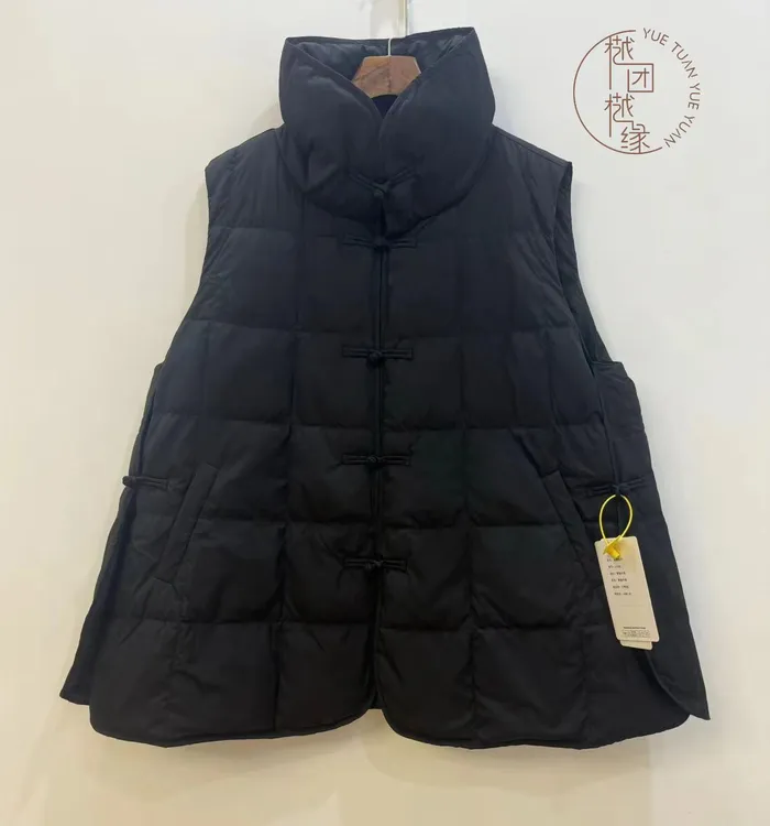 大码女装2025新款马甲时尚休闲百搭羽绒