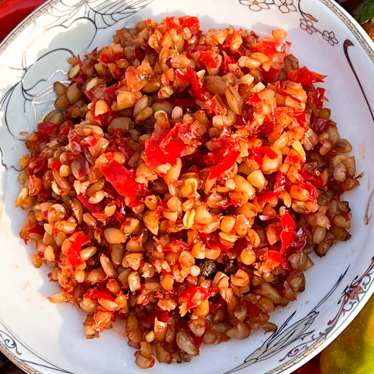 湖南石门土家秘制颗粒麦子酱拌面下饭神器340g